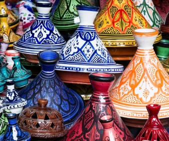 visiting the potters of Fez